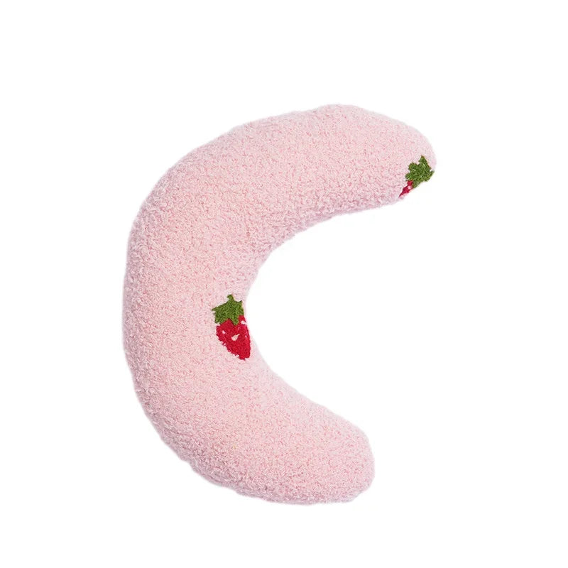 Cat Calming Pillow - Ultra Soft Half Donut Plush Cat Sleep Aid Cushion - ZOOMNSTORE