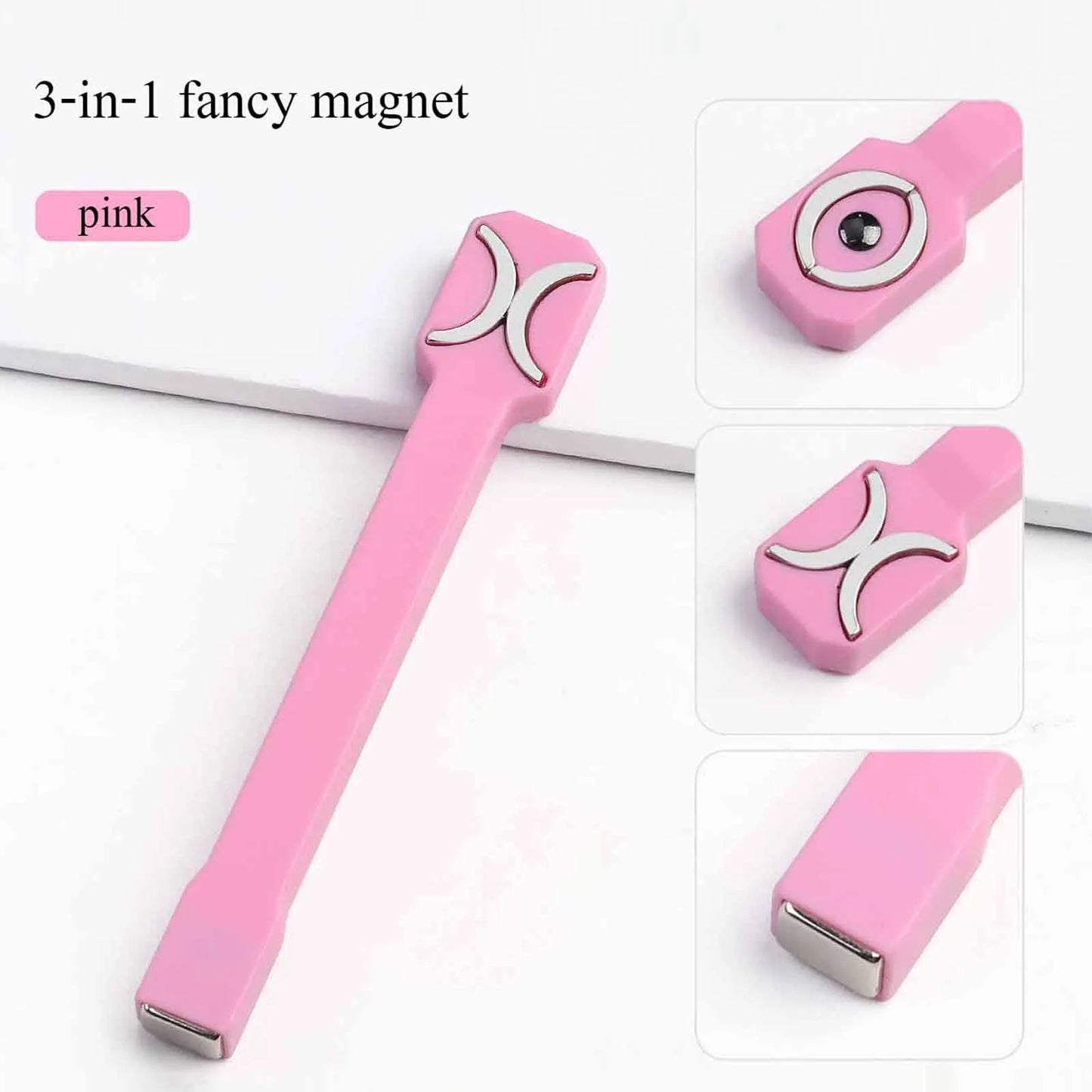 Cat Eye Magnet Stick – 3 In 1 Magnetic Gel Nail Tool | Manicure Accessories - ZOOMNSTORE