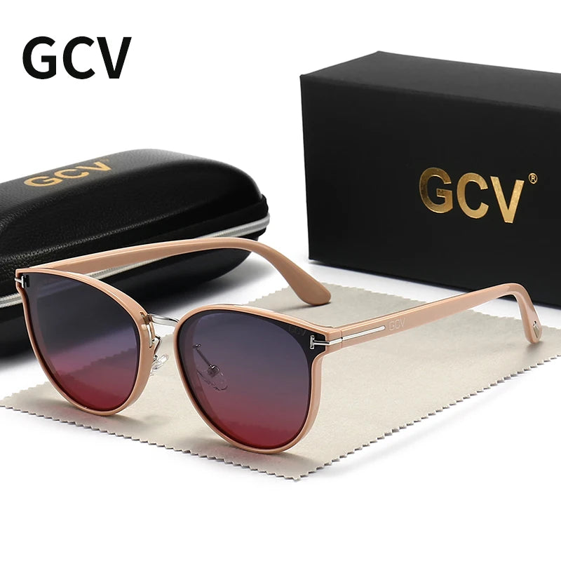 Cat Eye Polarized Sunglasses - Luxury Womens Fashion Eyewear - ZOOMNSTORE