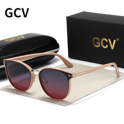 Cat Eye Polarized Sunglasses - Luxury Womens Fashion Eyewear - ZOOMNSTORE