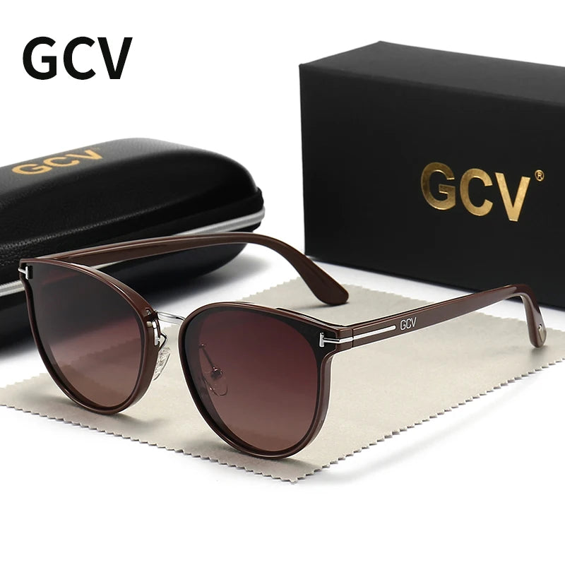 Cat Eye Polarized Sunglasses - Luxury Womens Fashion Eyewear - ZOOMNSTORE