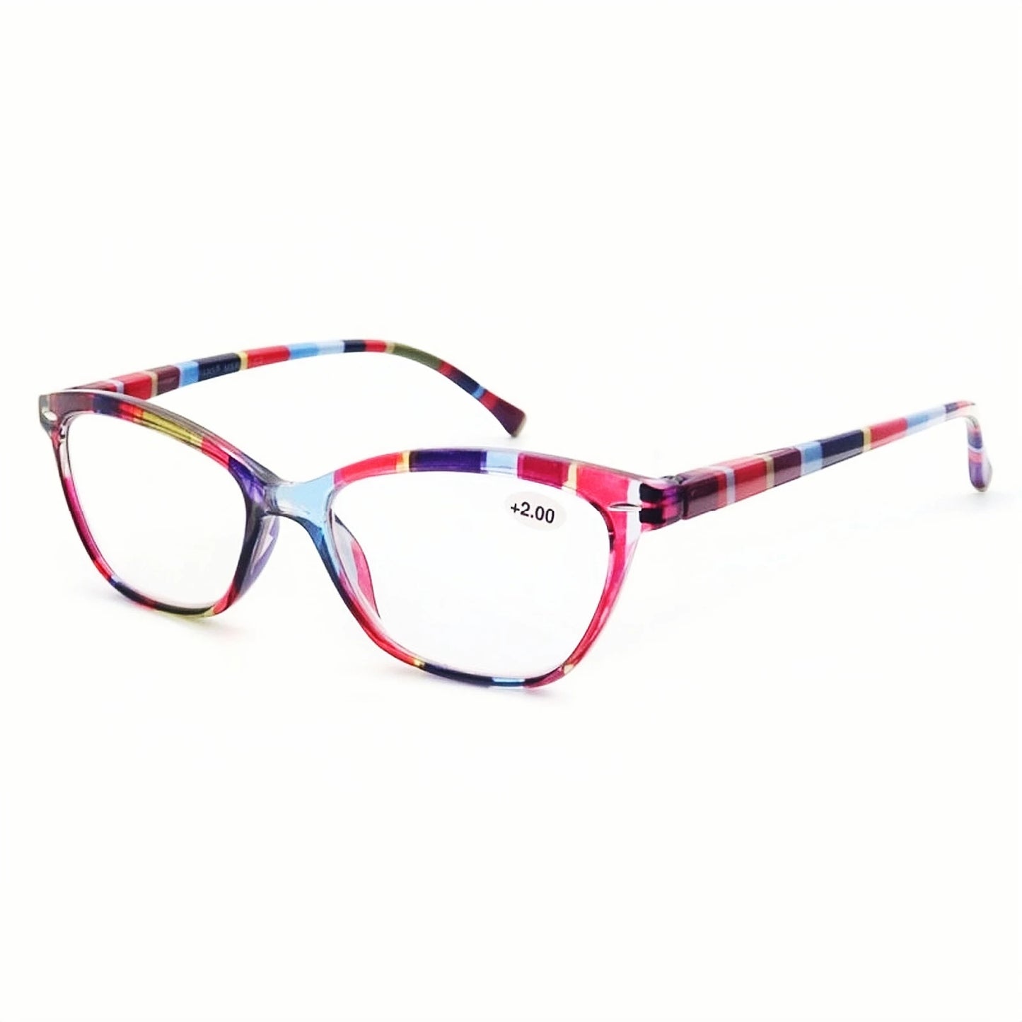 Cat Eye Reading Glasses - Stylish Women Presbyopic Glasses With Rivet Frame - ZOOMNSTORE