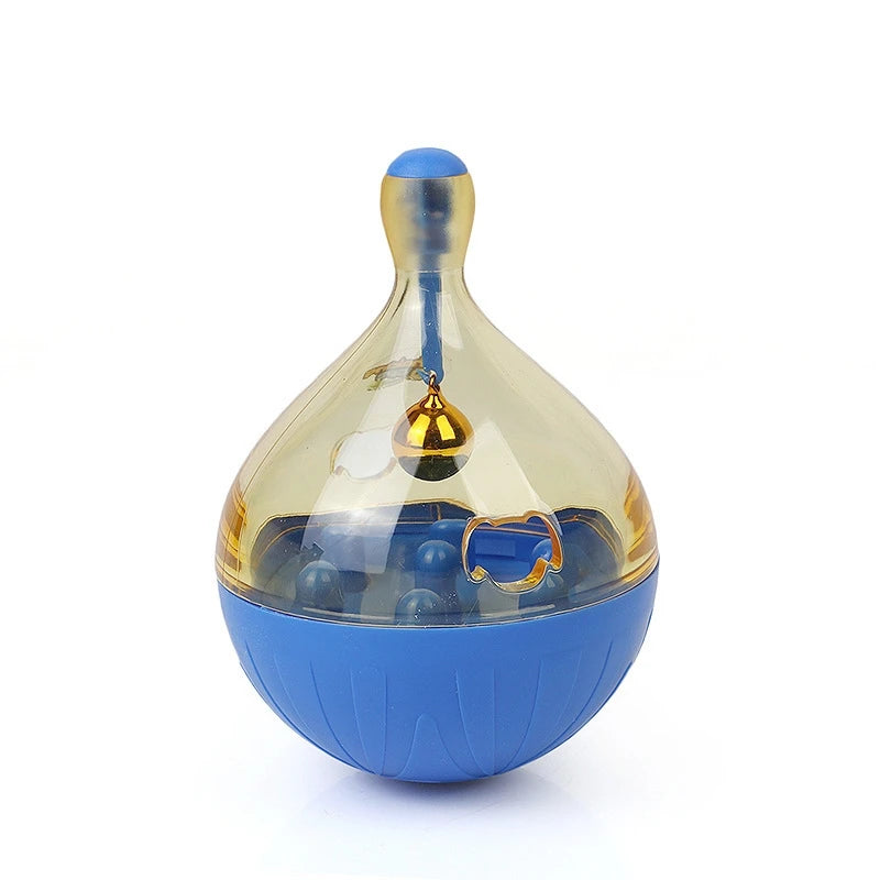 Cat Feeding Toy - Interactive Pet Feeder Ball for Puppy Kitten Training & Exercise - ZOOMNSTORE