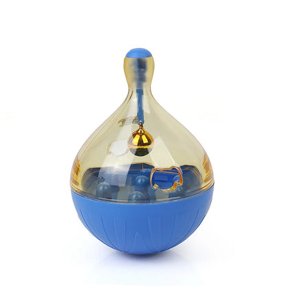 Cat Feeding Toy - Interactive Pet Feeder Ball for Puppy Kitten Training & Exercise - ZOOMNSTORE