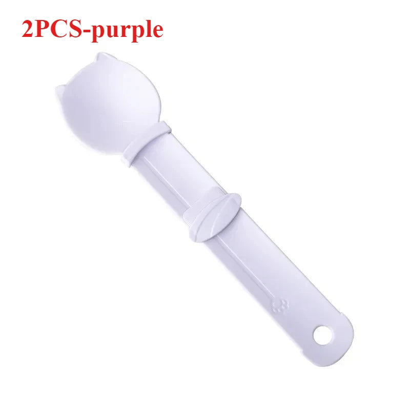 Cat Liquid Snack Feeder - Squeeze Spoon for Pet Food - ZOOMNSTORE