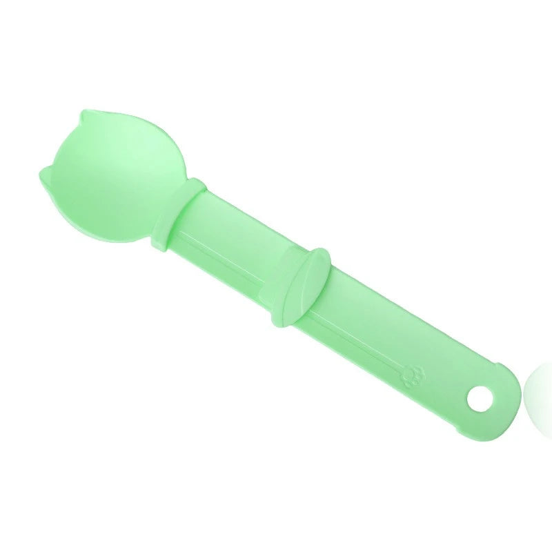 Cat Liquid Snack Feeder - Squeeze Spoon for Pet Food - ZOOMNSTORE