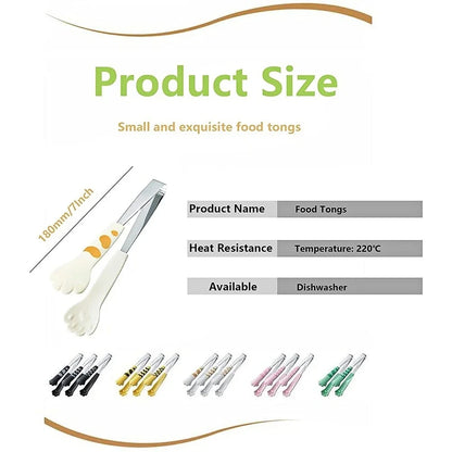 Cat Paw Food Tongs - Cute Cartoon Stainless Steel Kitchen Gadgets - ZOOMNSTORE