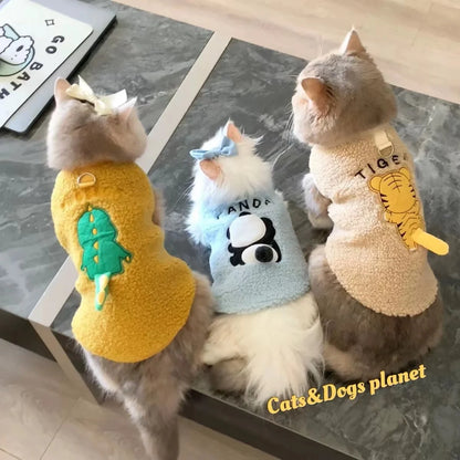 Cat Sweater - Soft Cozy Winter Pullover for Cats & Small Dogs | Warm Pet Clothes - ZOOMNSTORE