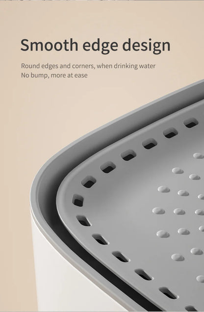 Cat Water Fountain – Automatic Large Capacity USB Waterer With Filtered Recirculating System - ZOOMNSTORE