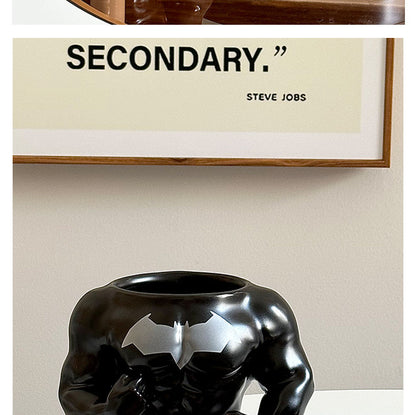 Ceramic Coffee Mug - Funny Muscle Design Cup | Eco Friendly Handgrip Cup - ZOOMNSTORE