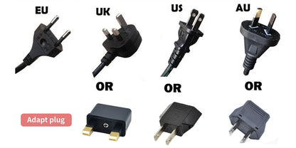 Ceramic Curling Iron - 1 Inch Triple Barrel Curler With LCD Temperature Display - ZOOMNSTORE