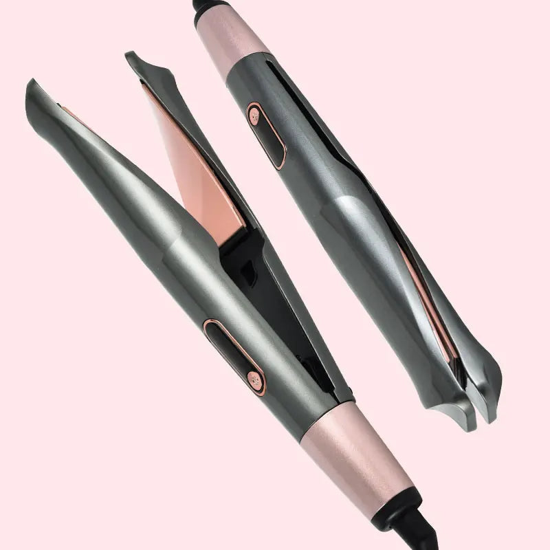 Ceramic Curling Wand - 3/4 Inch Tapered Iron With Fast Heating & Digital Control - ZOOMNSTORE