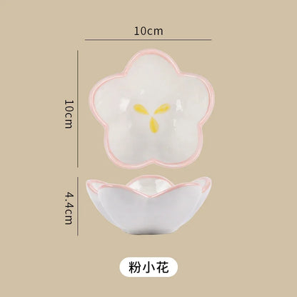 Ceramic Cloud Dipping Sauce Dish - Cute Hot Pot Seasoning Bowl - ZOOMNSTORE