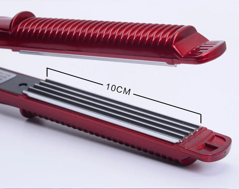 Ceramic Hair Curler - Digital Temperature Control Curling Iron with Tourmaline Ceramic Wand - ZOOMNSTORE