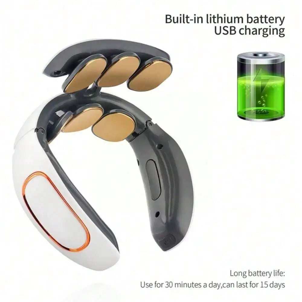 Cervical Massager – Electric Pulse Neck & Shoulder Massager for Pain Relief - ZOOMNSTORE