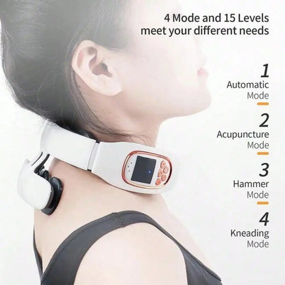 Cervical Massager – Electric Pulse Neck & Shoulder Massager for Pain Relief - ZOOMNSTORE