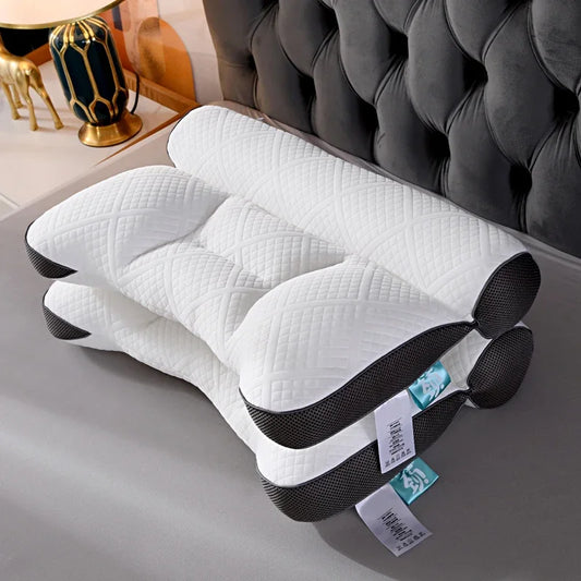 Orthopedic Neck Pillow – Cervical Memory Foam & Soybean Fiber Support For Comfortable Sleeping - ZOOMNSTORE