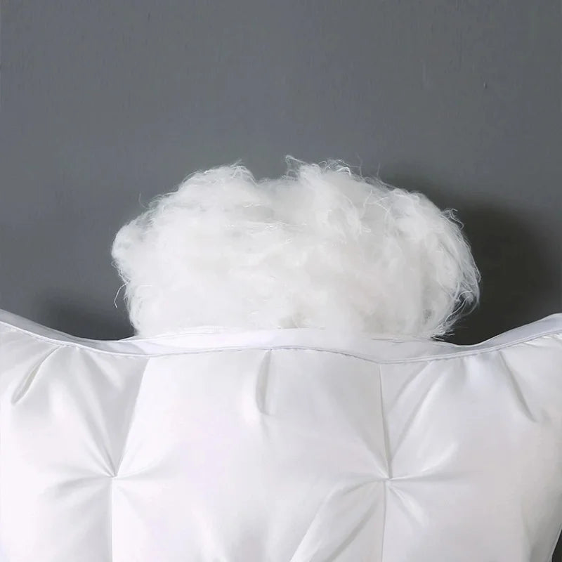 Cervical Spine Pillow - Hotel-Grade Rectangular Polyester Fiber Sleep Aid Core - ZOOMNSTORE