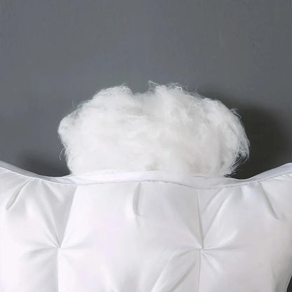 Cervical Spine Pillow - Hotel-Grade Rectangular Polyester Fiber Sleep Aid Core - ZOOMNSTORE