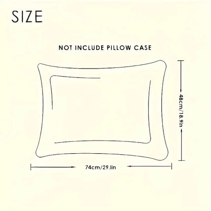 Cervical Spine Pillow - Hotel-Grade Rectangular Polyester Fiber Sleep Aid Core - ZOOMNSTORE