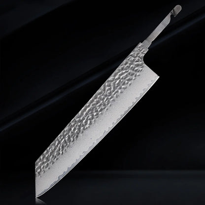 Damascus Steel VG10 Chef Knife Blank - Hand Forged Kitchen Knife Making Tool - ZOOMNSTORE
