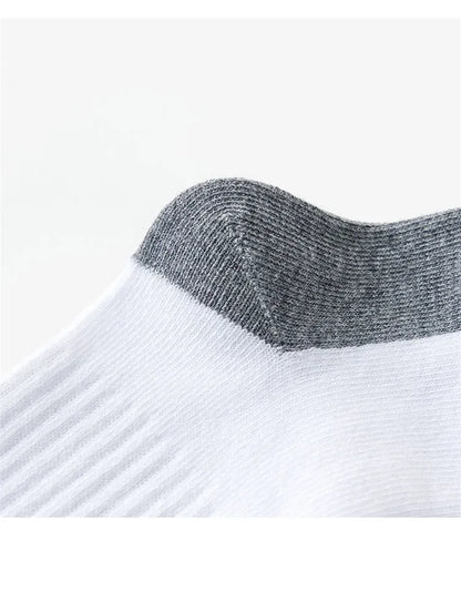 5 Pair Spring Autumn Children Socks Cotton Girl Boy Baby Warm Soft White Black Gray For Winter 1-3-5-8-12 Year Kids Student Sock - ZOOMNSTORE