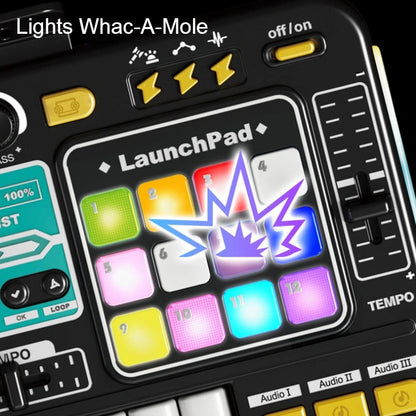 Childrens DJ Mixer Toy - Multifunctional Simulation Controller  Sound Card - ZOOMNSTORE