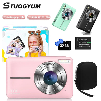 Children Digital Camera - 16X Zoom Compact Kids Camera with 1080P Video & Face Detection - ZOOMNSTORE