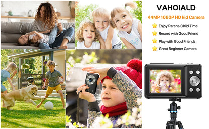 Children Digital Camera - 16X Zoom Compact Kids Camera with 1080P Video & Face Detection - ZOOMNSTORE