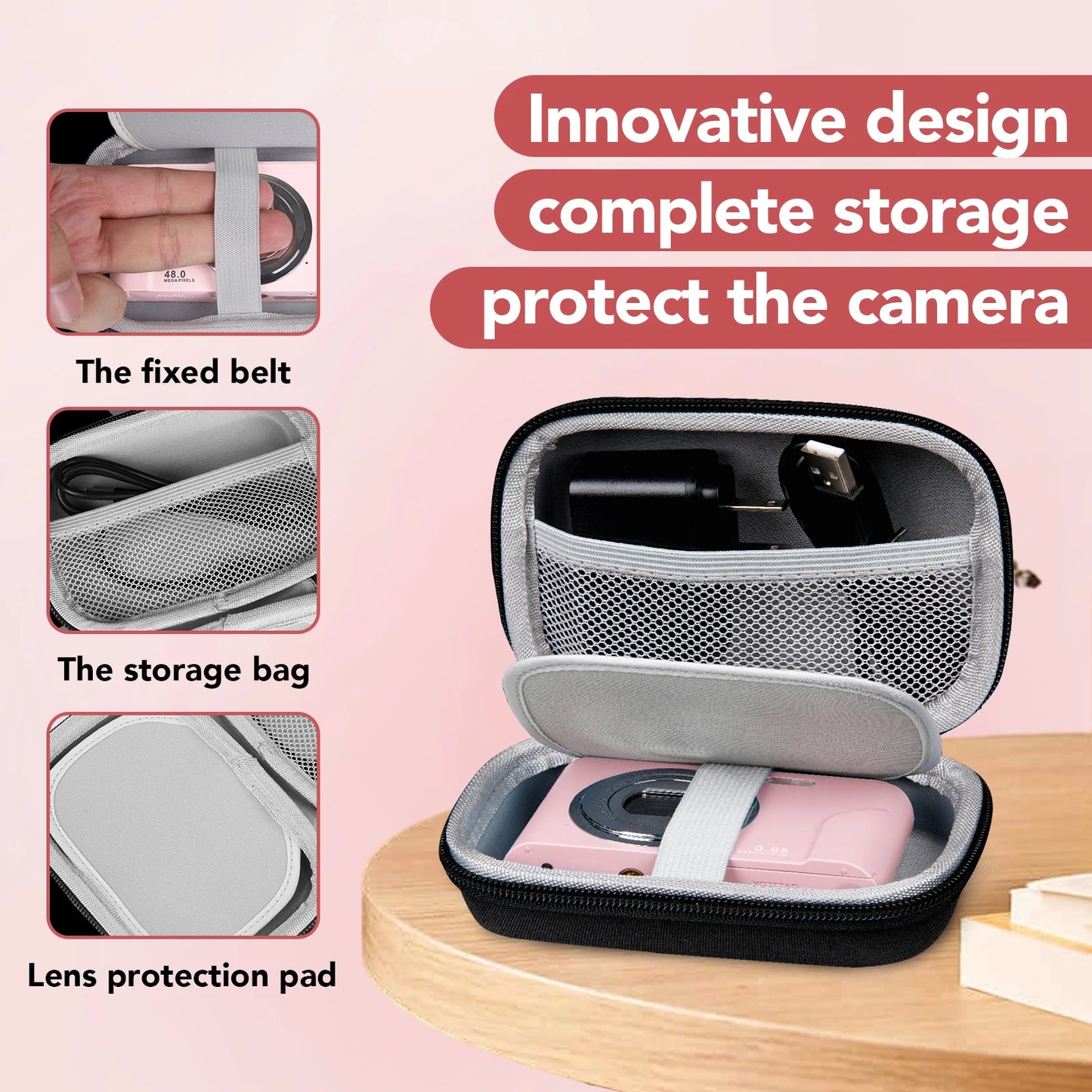 Children Digital Camera - 16X Zoom Compact Kids Camera with 1080P Video & Face Detection - ZOOMNSTORE