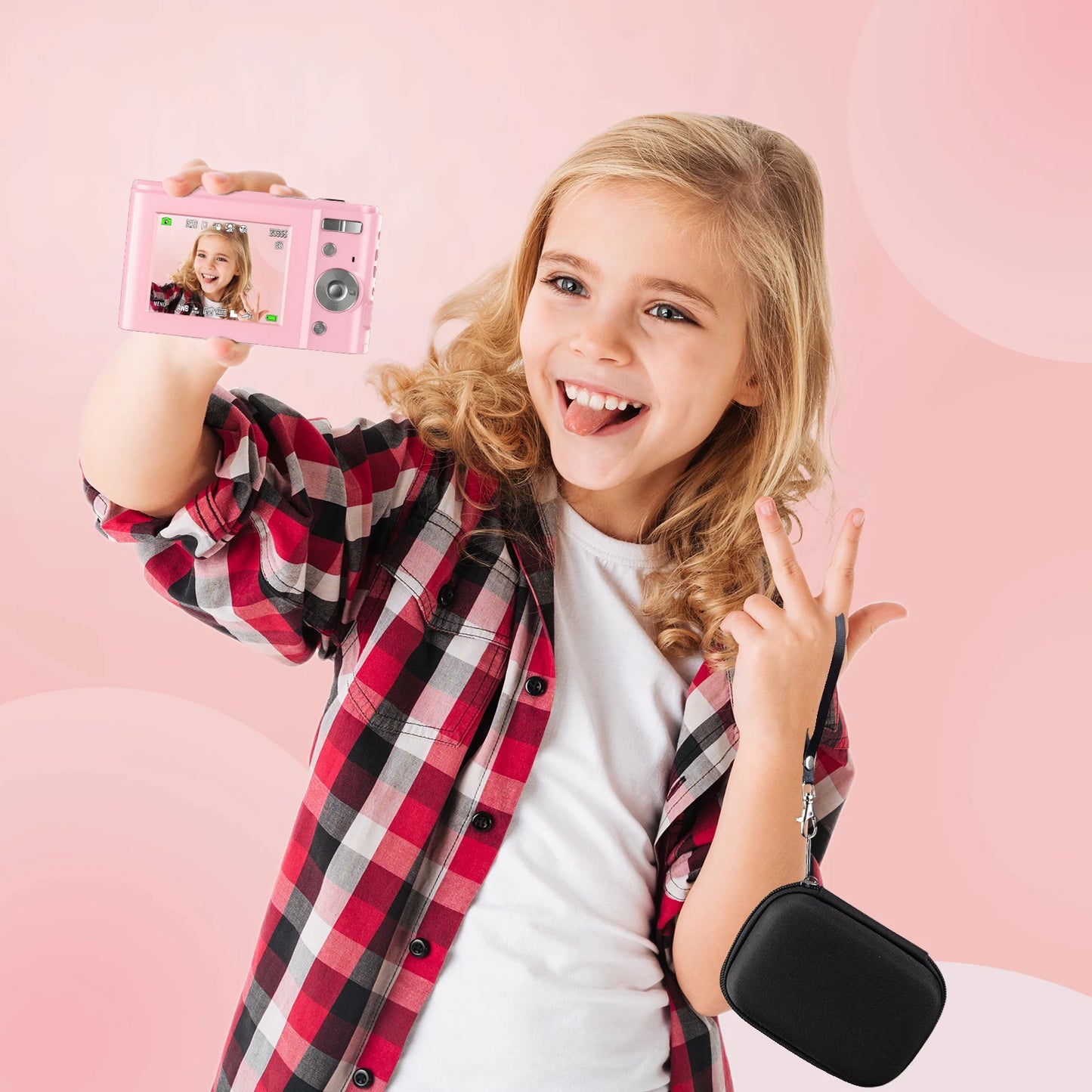 Children Digital Camera - 16X Zoom Compact Kids Camera with 1080P Video & Face Detection - ZOOMNSTORE