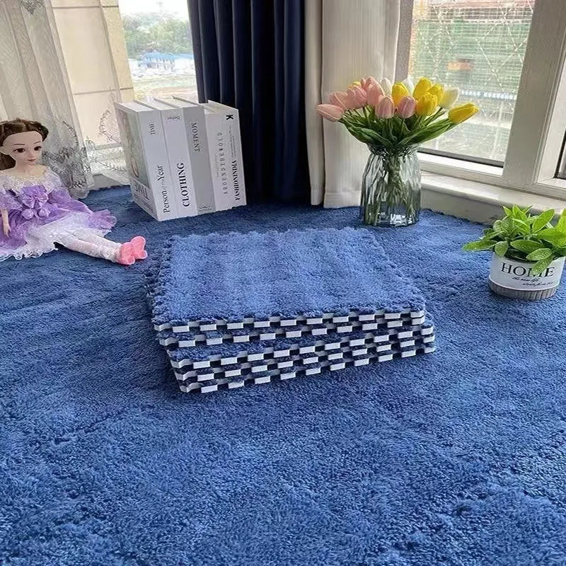 Children Play Mat - Soft Plush Kids Puzzle Carpet | Foam Floor Tiles 30x30cm - ZOOMNSTORE