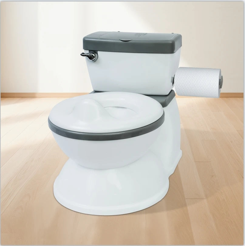 Children Potty Training Seat - Portable Toddler Toilet Seat with Simulated Flushing Sound - ZOOMNSTORE