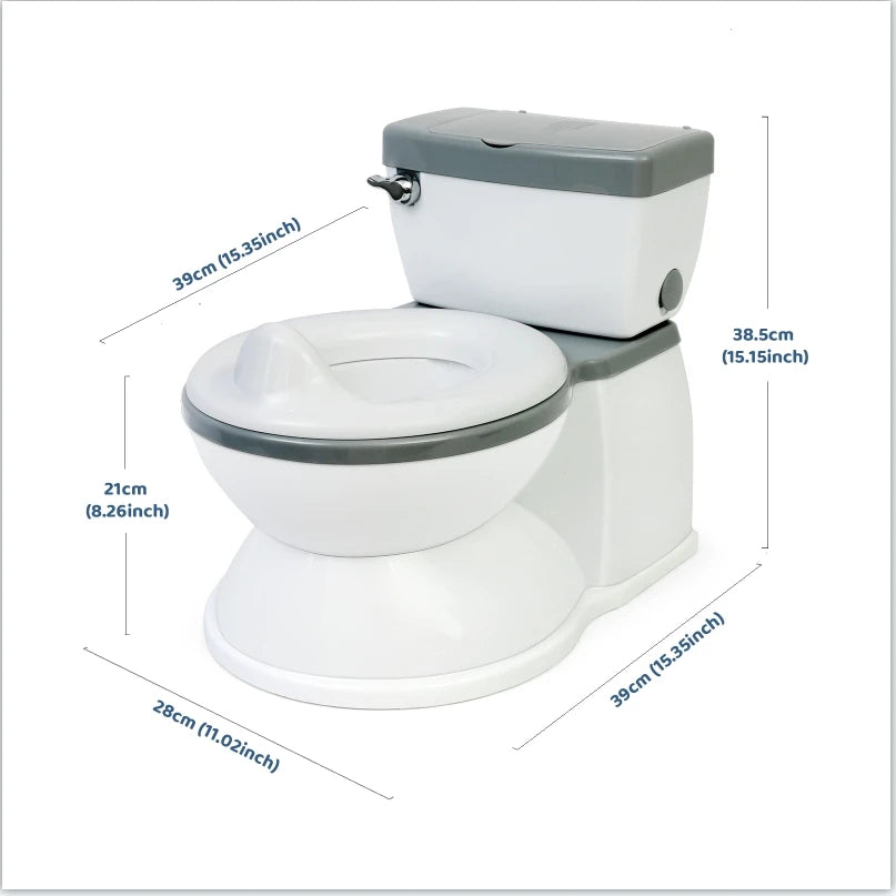 Children Potty Training Seat - Portable Toddler Toilet Seat with Simulated Flushing Sound - ZOOMNSTORE
