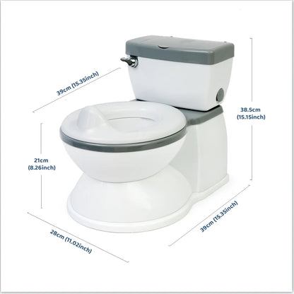 Children Potty Training Seat - Portable Toddler Toilet Seat with Simulated Flushing Sound - ZOOMNSTORE