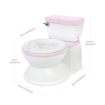 Children Potty Training Seat - Portable Toddler Toilet Seat with Simulated Flushing Sound - ZOOMNSTORE