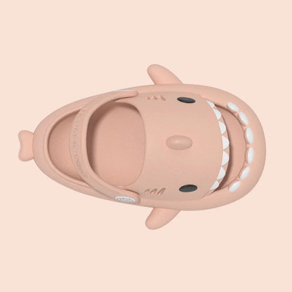 Cartoon Shark Sandals - Boys Girls Summer Non-slip Soft Sole Shoes - ZOOMNSTORE