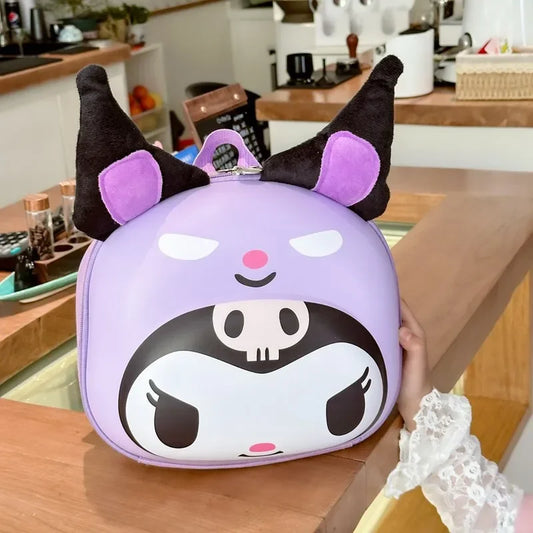 Cute Kuromi Kindergarten Backpack - Ultra-Light Cartoon Schoolbag for Kids - ZOOMNSTORE