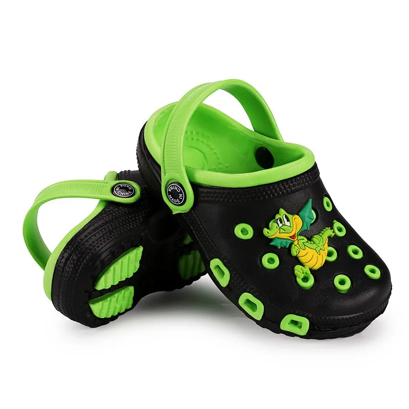 Childrens Cartoon Clogs - Summer Garden Beach Sandals for Kids - ZOOMNSTORE