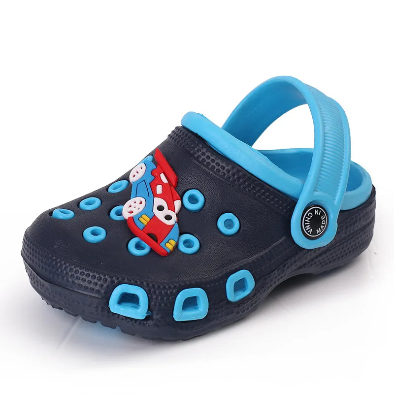 Childrens Cartoon Clogs - Summer Garden Beach Sandals for Kids - ZOOMNSTORE