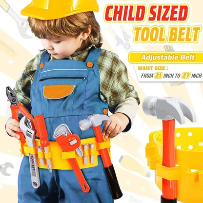 Children Toy Tool Kits Engineer Simulated Repair Tool Set Electric Drill Screwdriver Play House Toy Christmas Gift for Boys Kids - ZOOMNSTORE