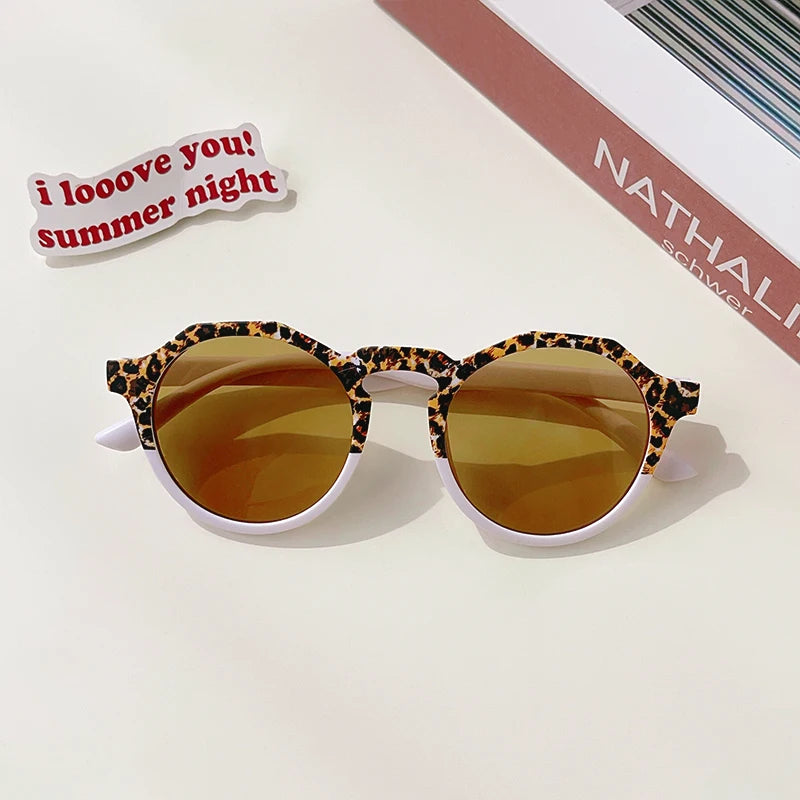 Kids UV400 Leopard Sunglasses - Outdoor Sun Protection for Boys  Girls - ZOOMNSTORE