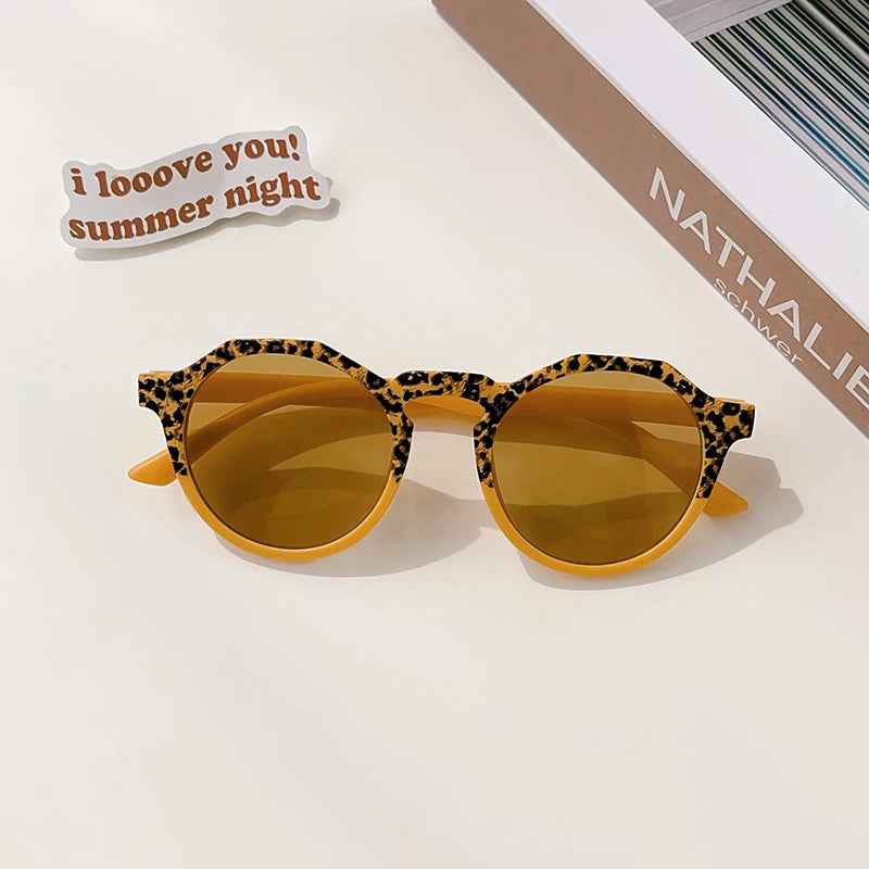 Kids UV400 Leopard Sunglasses - Outdoor Sun Protection for Boys  Girls - ZOOMNSTORE