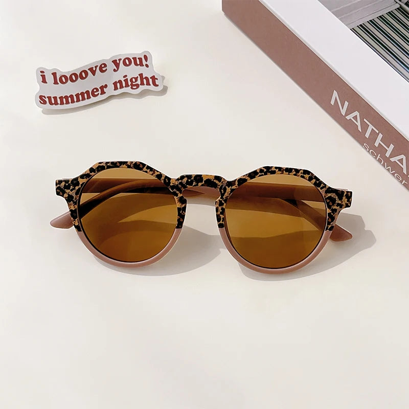 Kids UV400 Leopard Sunglasses - Outdoor Sun Protection for Boys  Girls - ZOOMNSTORE