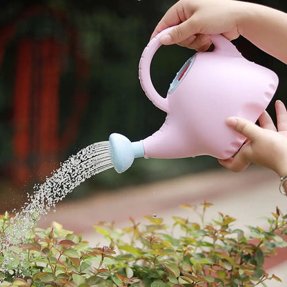 Children Watering Can - Cute Cartoon Elephant Plastic Pot with Long Nozzle - ZOOMNSTORE