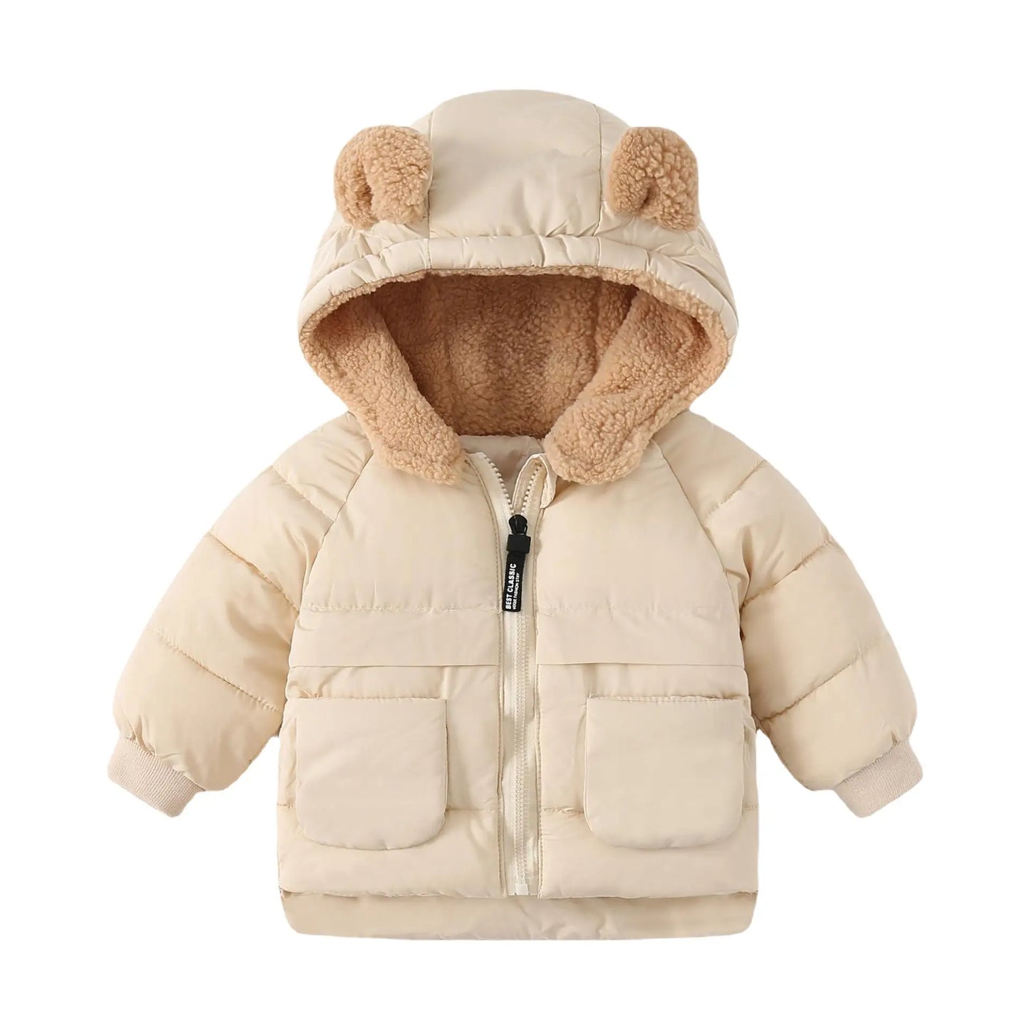 Children Winter Jackets | Heavyweight Kids Jacket – Boys Warm Parkas With Cartoon Bear Coat - ZOOMNSTORE