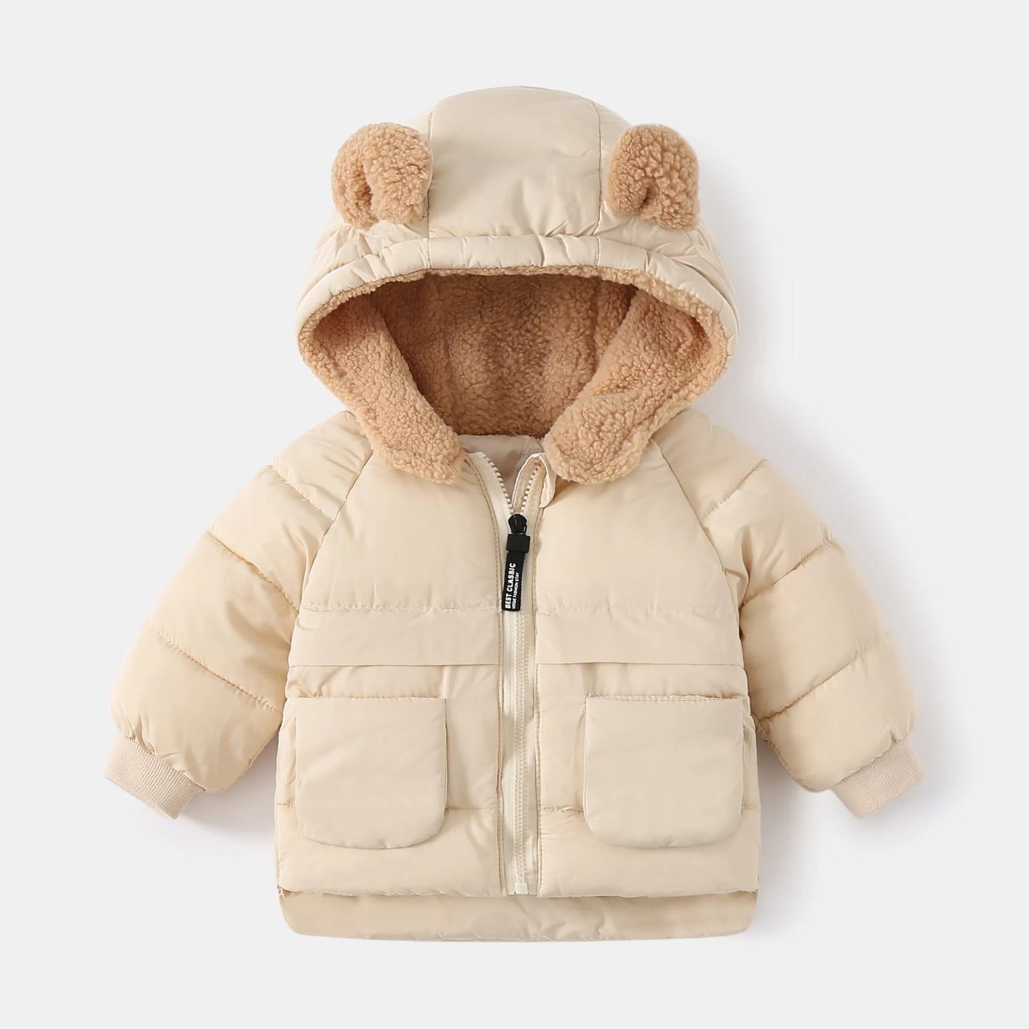 Children Winter Jackets | Heavyweight Kids Jacket – Boys Warm Parkas With Cartoon Bear Coat - ZOOMNSTORE