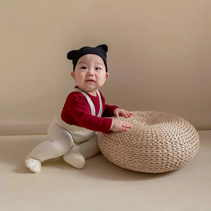 Children Winter Leggings - Baby Suspender Tights With Elastic Waist | Cotton Blend - ZOOMNSTORE