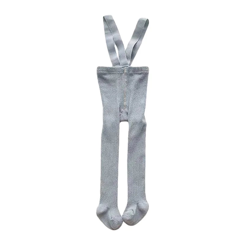 Children Winter Leggings - Baby Suspender Tights With Elastic Waist | Cotton Blend - ZOOMNSTORE