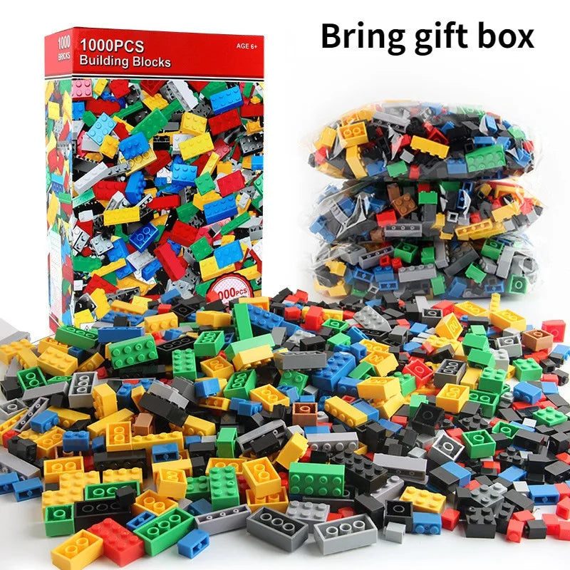 Children's Building Blocks - Bulk Creative DIY Set | Urban Classic Educational Toy - ZOOMNSTORE